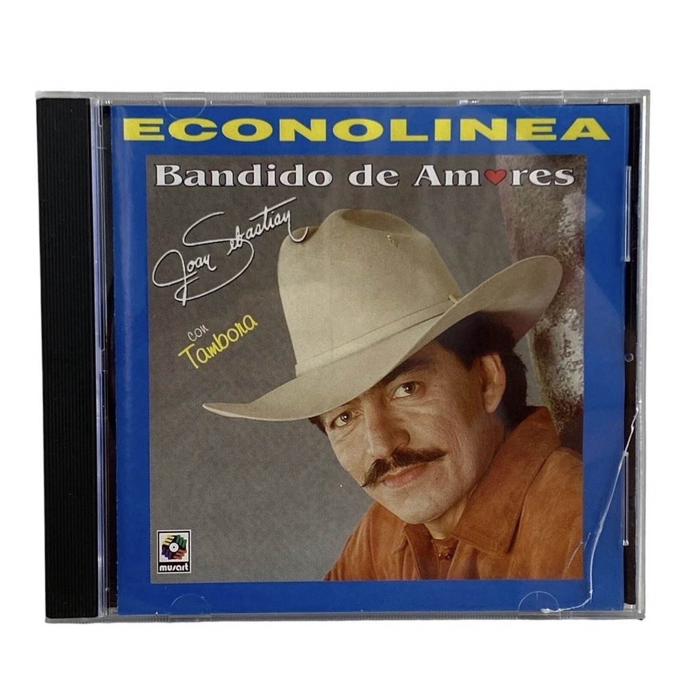 Joan Sebastian: Bandido De Amores Con Tambora Econolinea‎ (2001, Disco Misart)